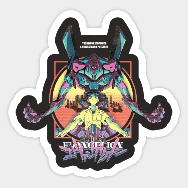 Evangelion stickers store